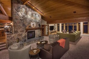 Casa Deluxe, 6 habitaciones, vistas a la montaña, junto a la montaña | Zona de estar