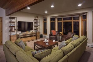 Casa Deluxe, 6 habitaciones, vistas a la montaña, junto a la montaña | Zona de estar