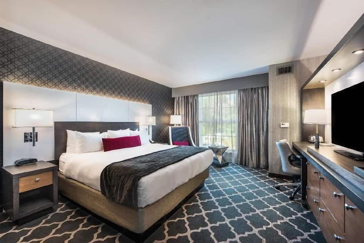 Premium bedding, in-room safe, desk, blackout drapes