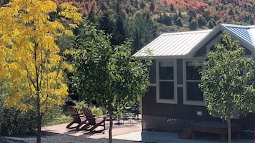 Economy Cabin, 1 Bedroom, Mountain View (Bring your own sleeping bags, pillows, and towels) | 1 bedroom, individually furnished, free wired Internet, bed sheets