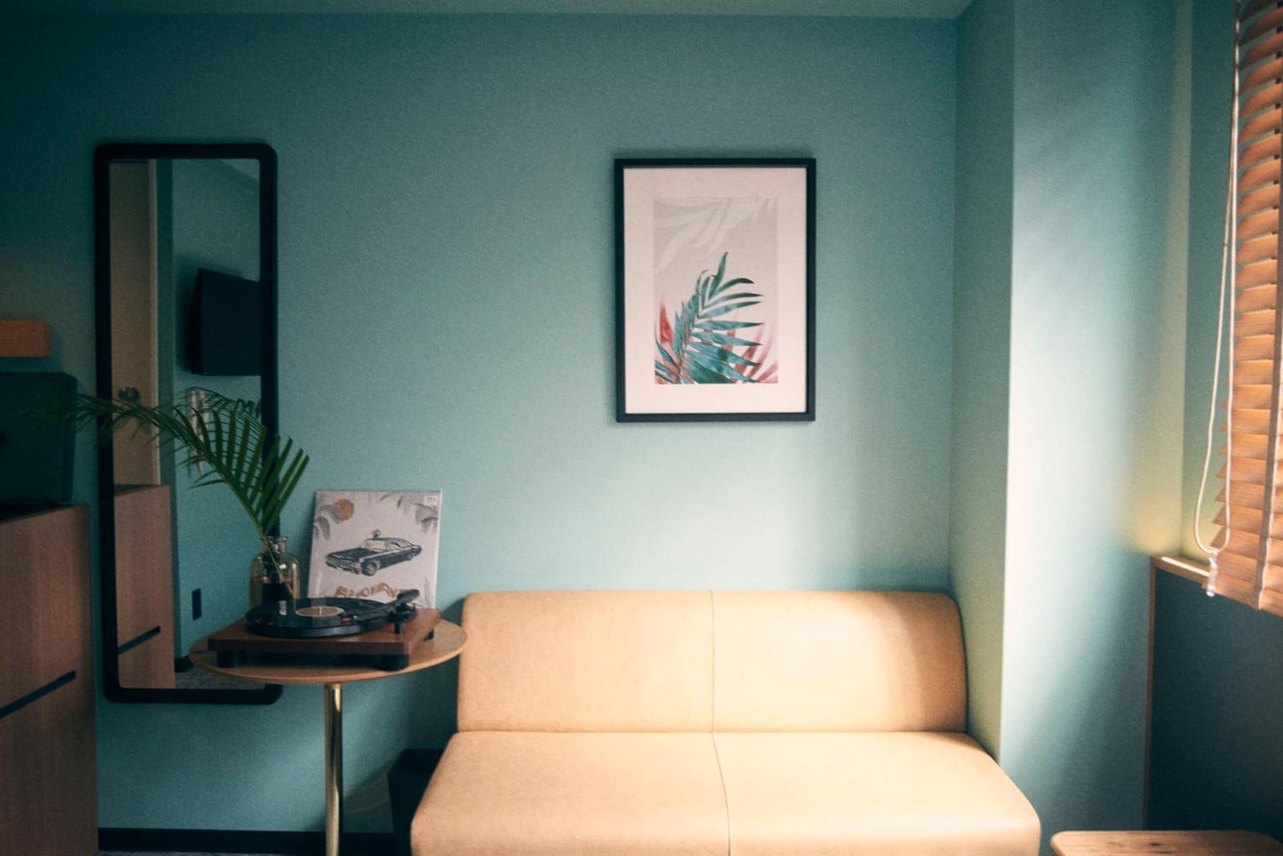 1 bedroom, desk, soundproofing, iron/ironing board