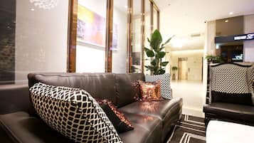 Lobby sitting area