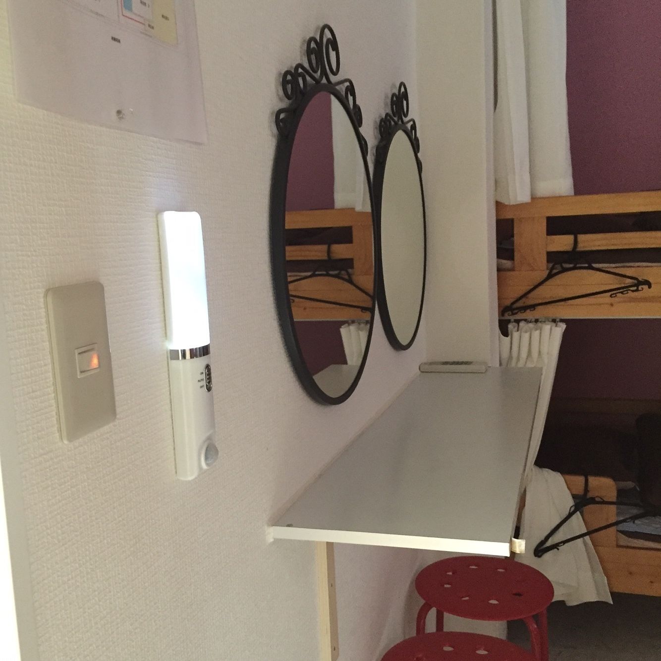 Bunk Bed in Female Dormitory Room