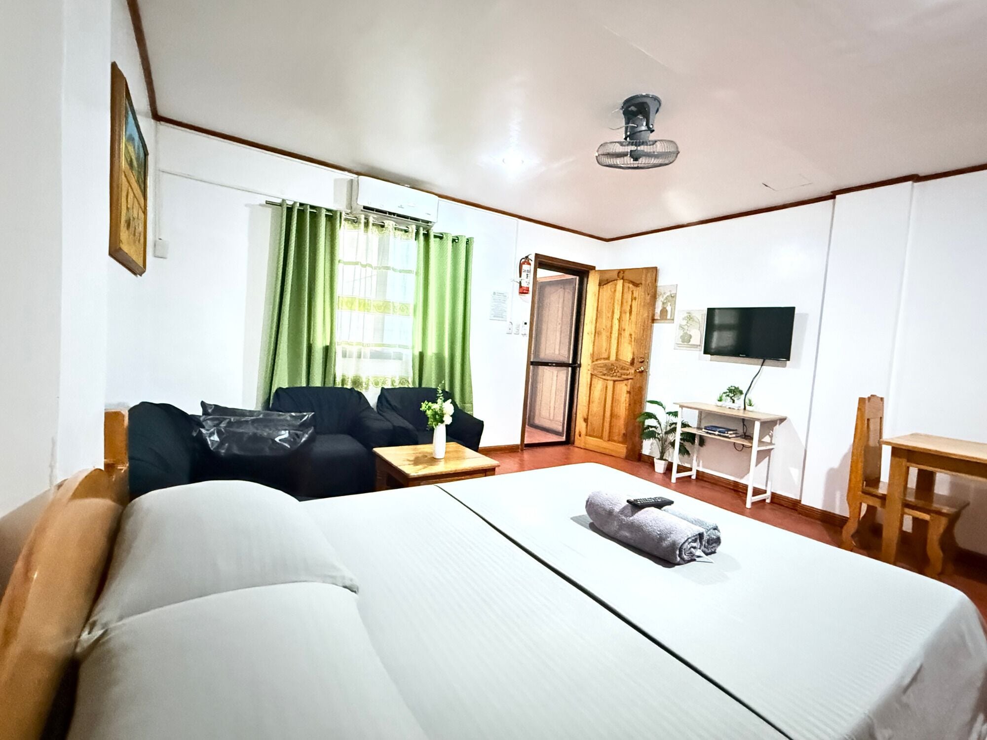 Studio, 1 grand lit, cuisine | 1 chambre, literie hypoallergénique, coffres-forts dans les chambres