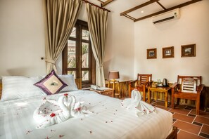 Double Bungalow with Garden View | Hypo-allergenic bedding, down comforters, memory foam beds, minibar - Palm Hill Resort Phu Quoc (Phu Quoc)