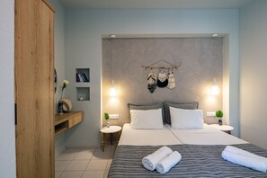 公寓, 1 间卧室, 海景 | 1 多间卧室、办公桌、熨斗/熨板、免费婴儿床