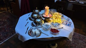 Mittagessen und Abendessen, mediterrane Küche