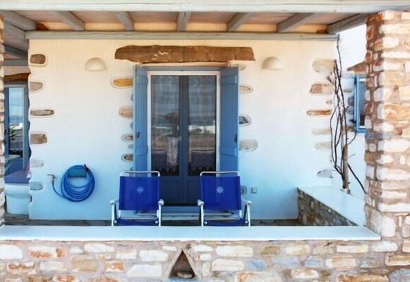 Villa, 3 Bedrooms | Terrace/patio - Nakos Homes (Paros)