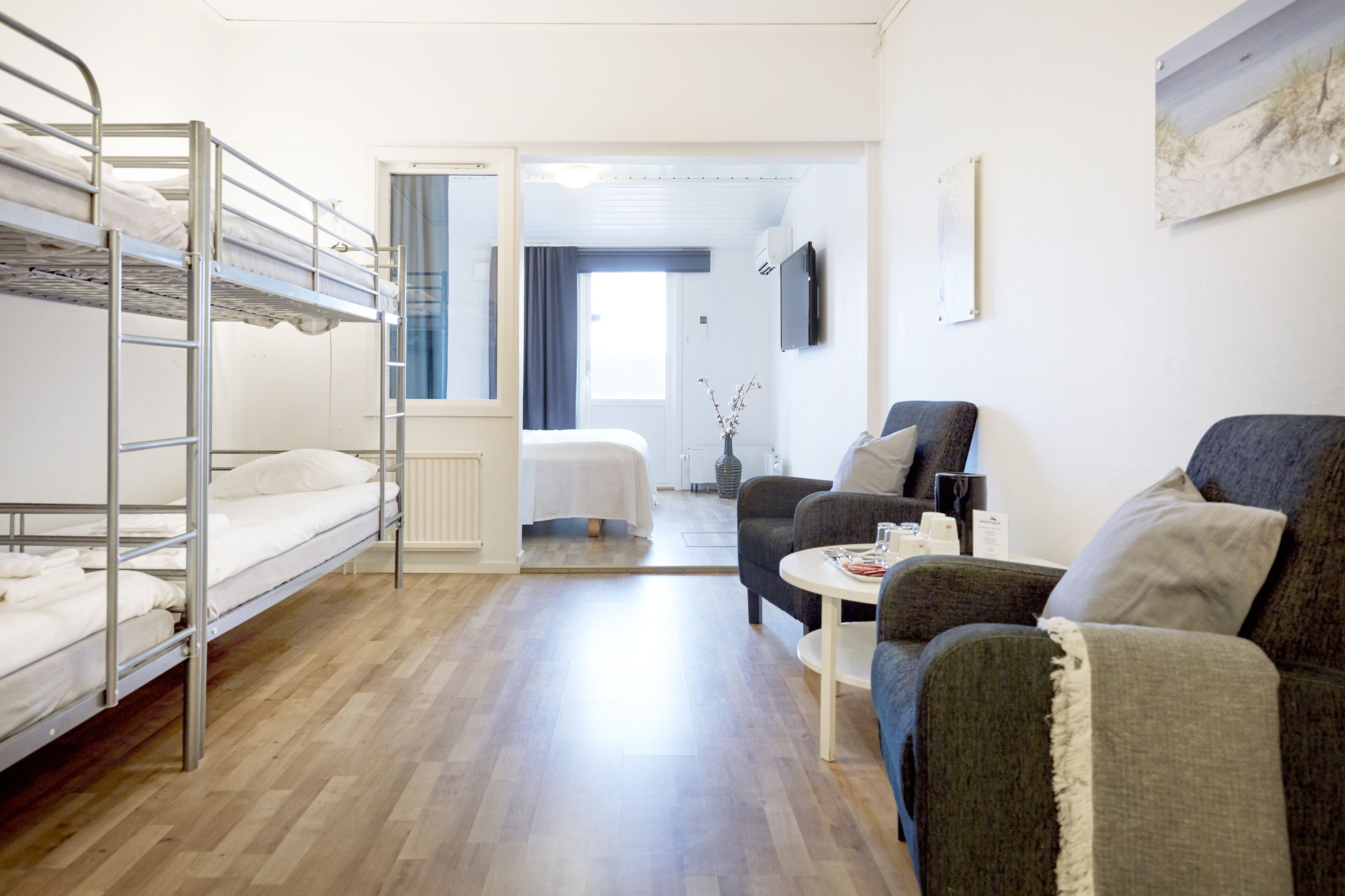 room | laptop workspace, blackout curtains, free wifi, bed sheets