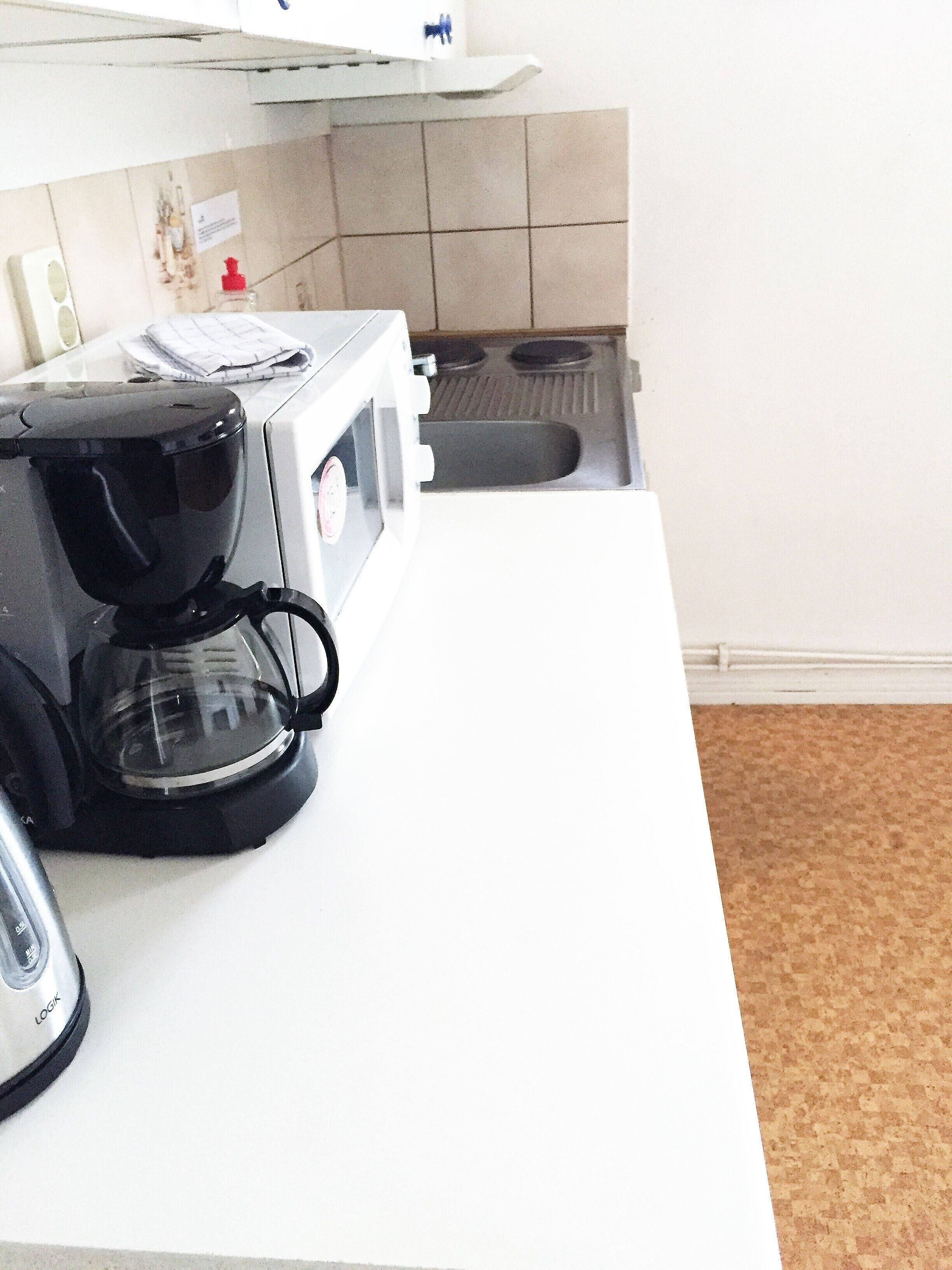 basic apartment | private kitchen | fridge