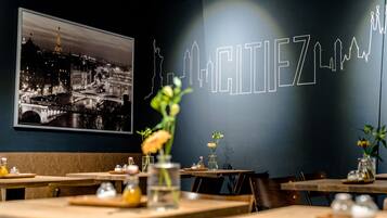 Daily buffet breakfast (EUR 14.50 per person)