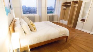 City Apartment, 3 Bedrooms, City View | 3 bedrooms, premium bedding, iron/ironing board, free WiFi