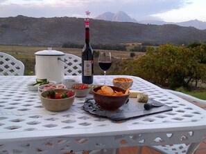 Opções para refeição ao ar livre