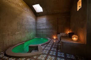 Couples treatment rooms, sauna, hot tub, steam room, Turkish bath - Masseria Palombara Relais & SPA - Adults only (Oria)