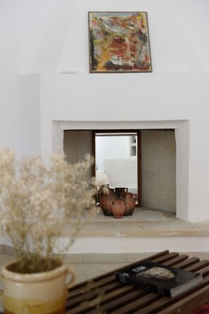 Suite, Garden Area (Coloniale) | Living area - Masseria Palombara (Oria)