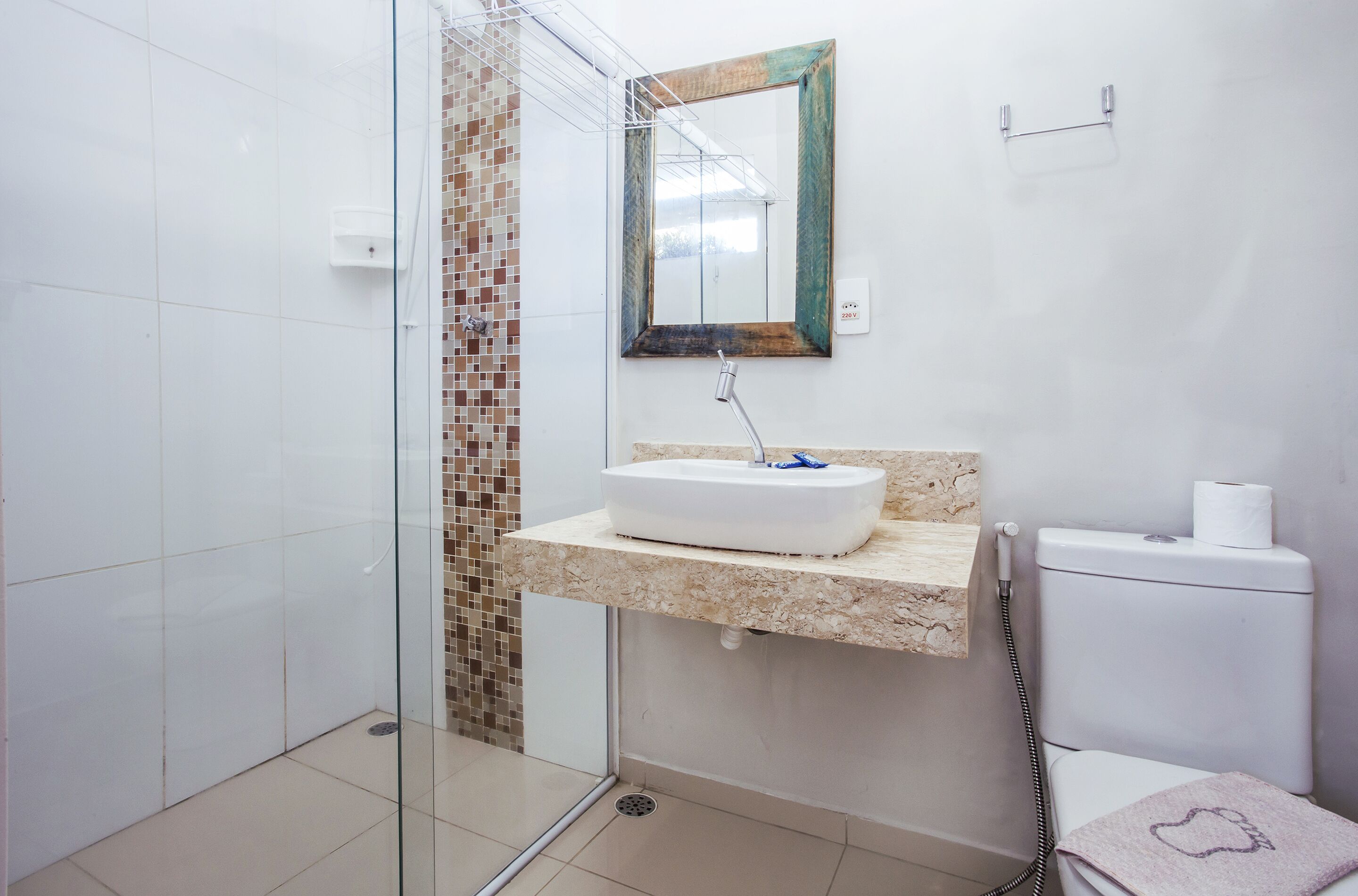 Superior Quadruple Room | Bathroom | Shower, towels, toilet paper