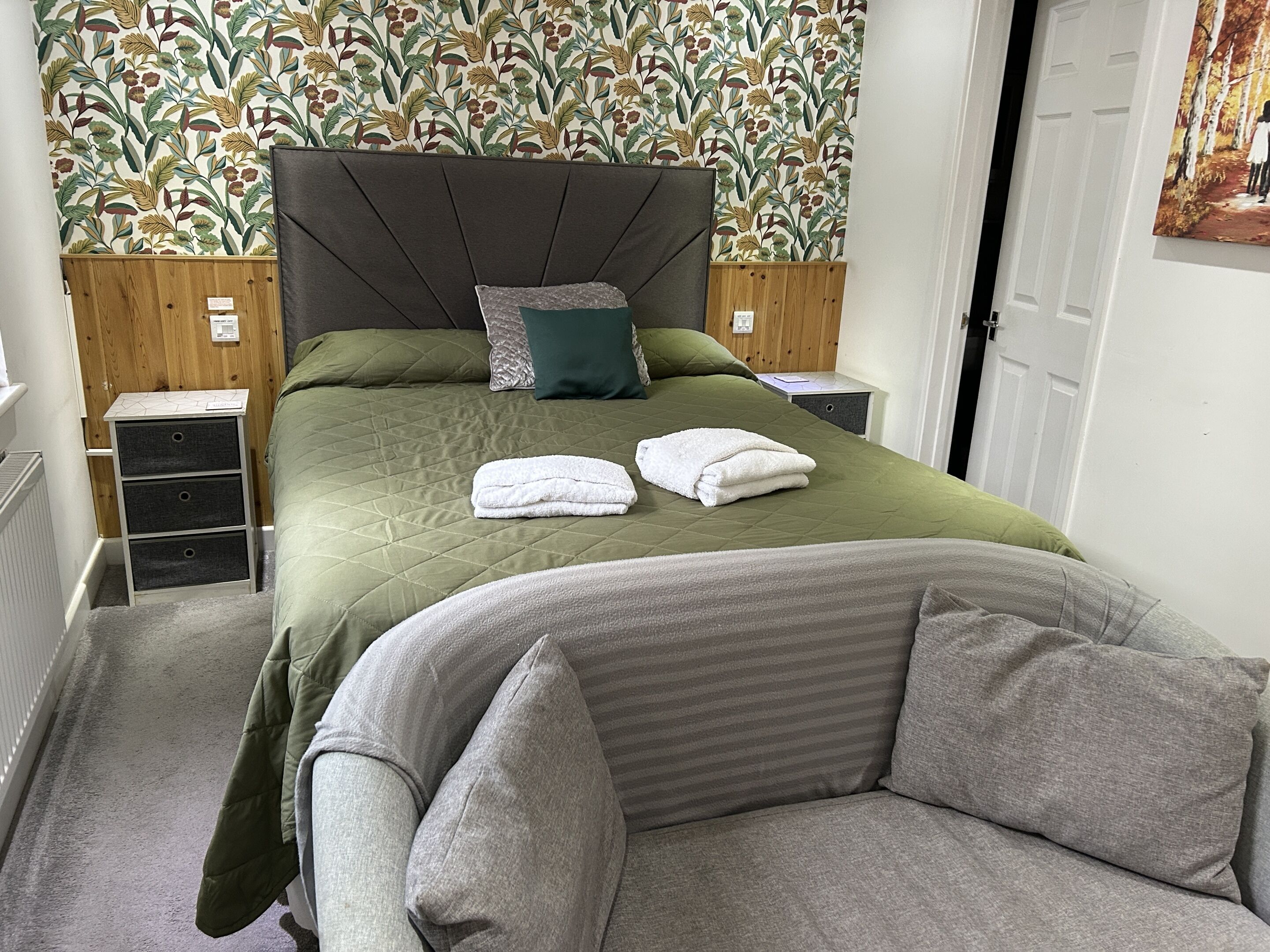 Comfort Double Room, Ensuite, Garden View (King (No 6))