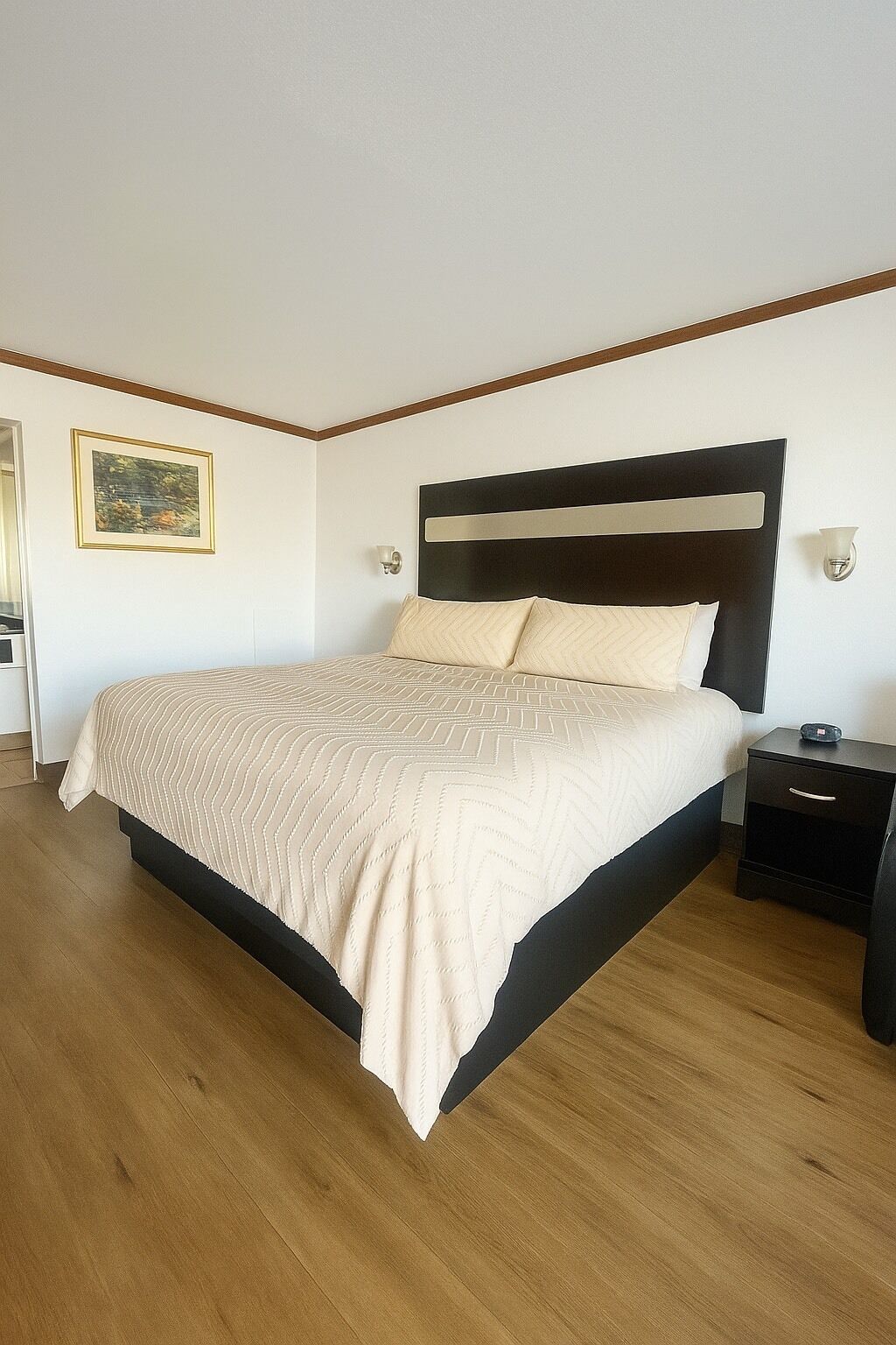 Standard Room, 1 King Bed, Non Smoking | Desk, iron/ironing board, free WiFi, bed sheets