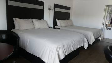 Desk, iron/ironing board, free WiFi, bed sheets