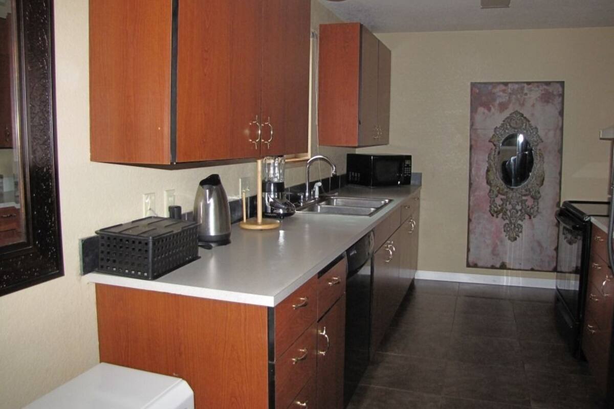 premier condo, 2 bedrooms, kitchen, ocean view | private kitchen | fridge, microwave, coffee/tea maker