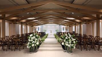 Indoor wedding