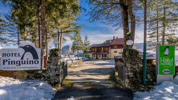 Facciata della struttura