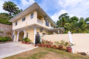 Fassade der Unterkunft