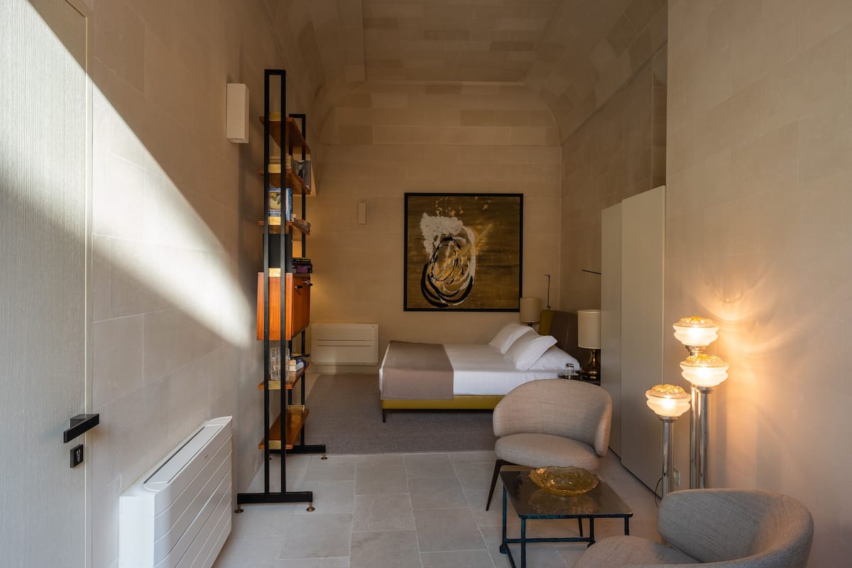 Suite Verticale à coté | 1 slaapkamer, luxe beddengoed, donzen dekbedden, een minibar