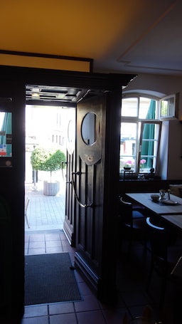 Interior entrance