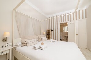 Chambre supérieure double, salle de bain attenante