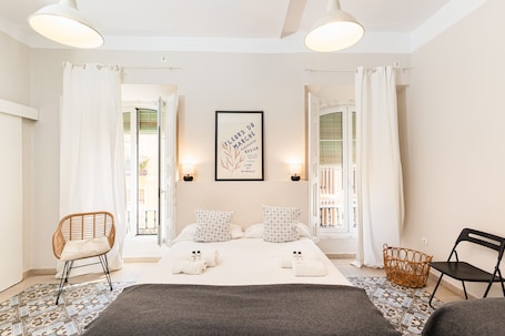 Quarto triplo superior, suíte