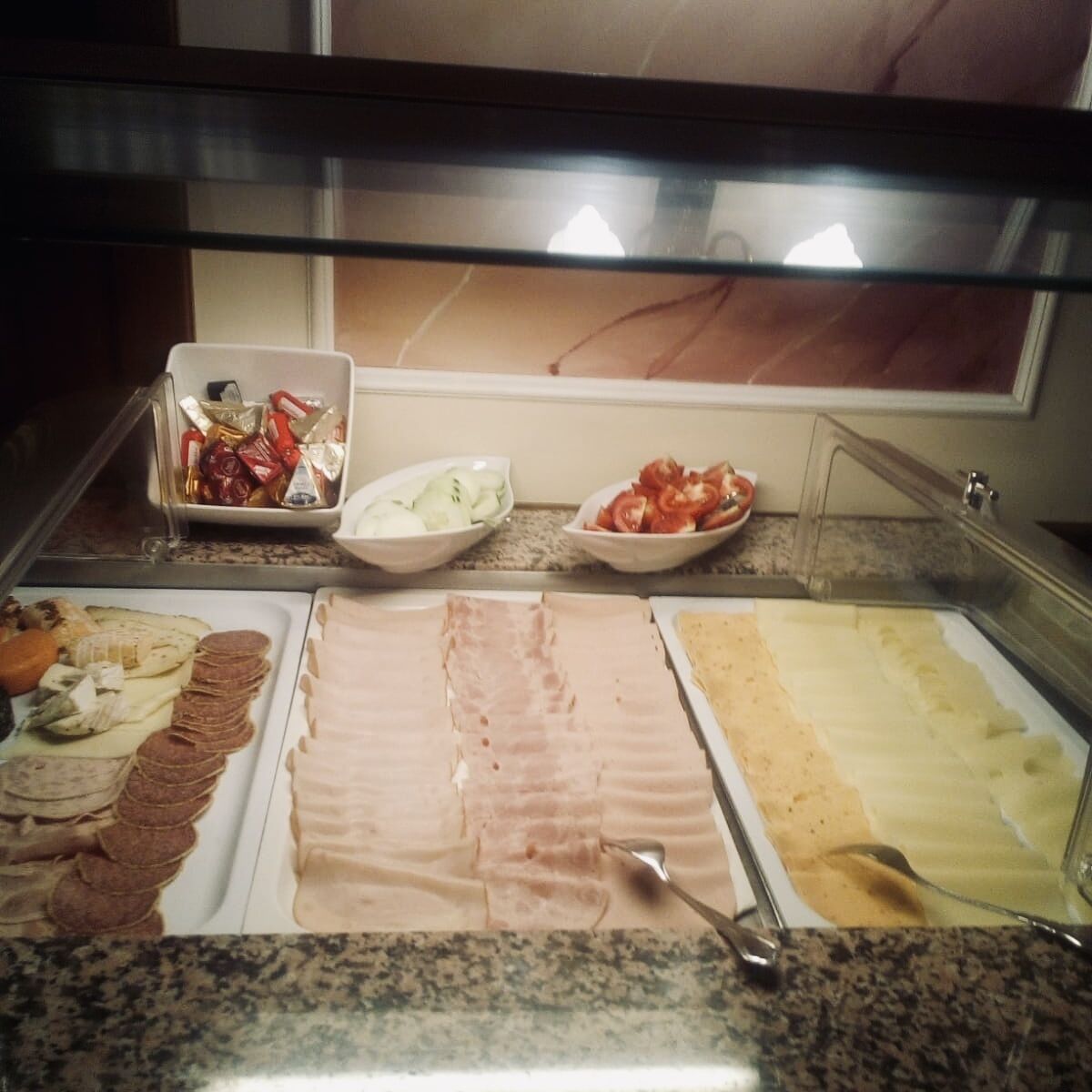 daily buffet breakfast (eur 10 per person)