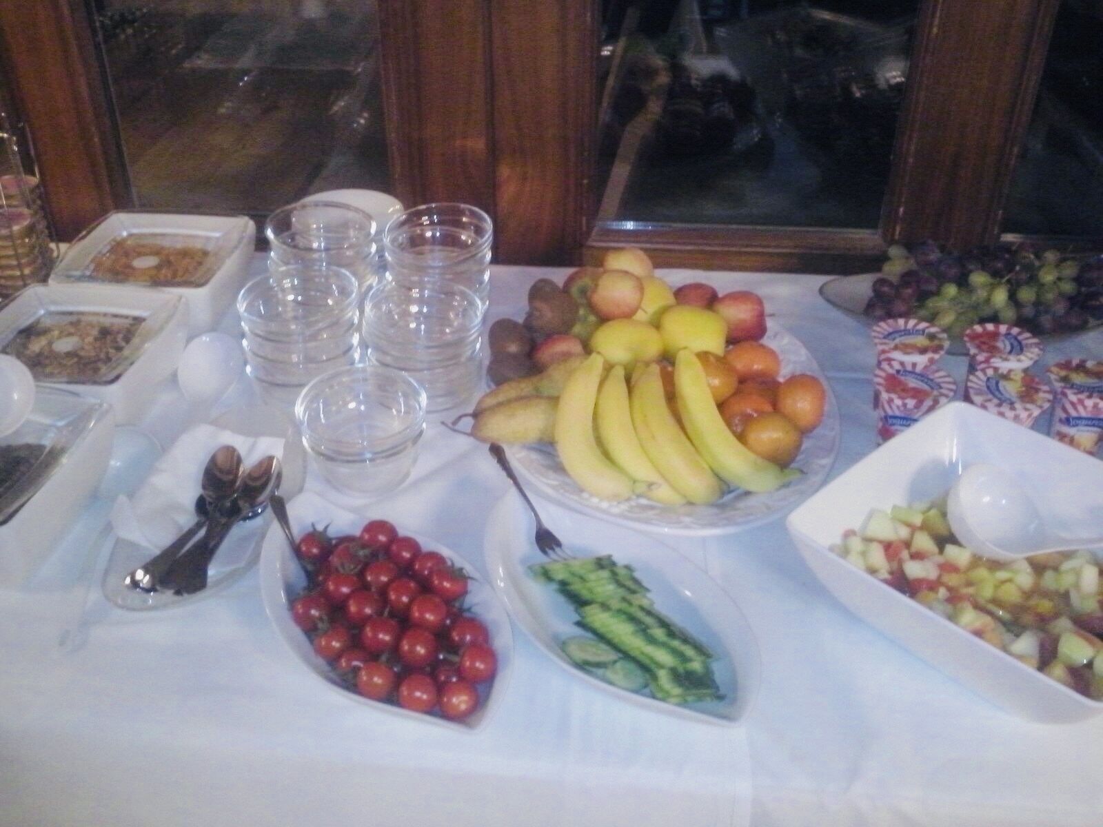 daily buffet breakfast (eur 10 per person)