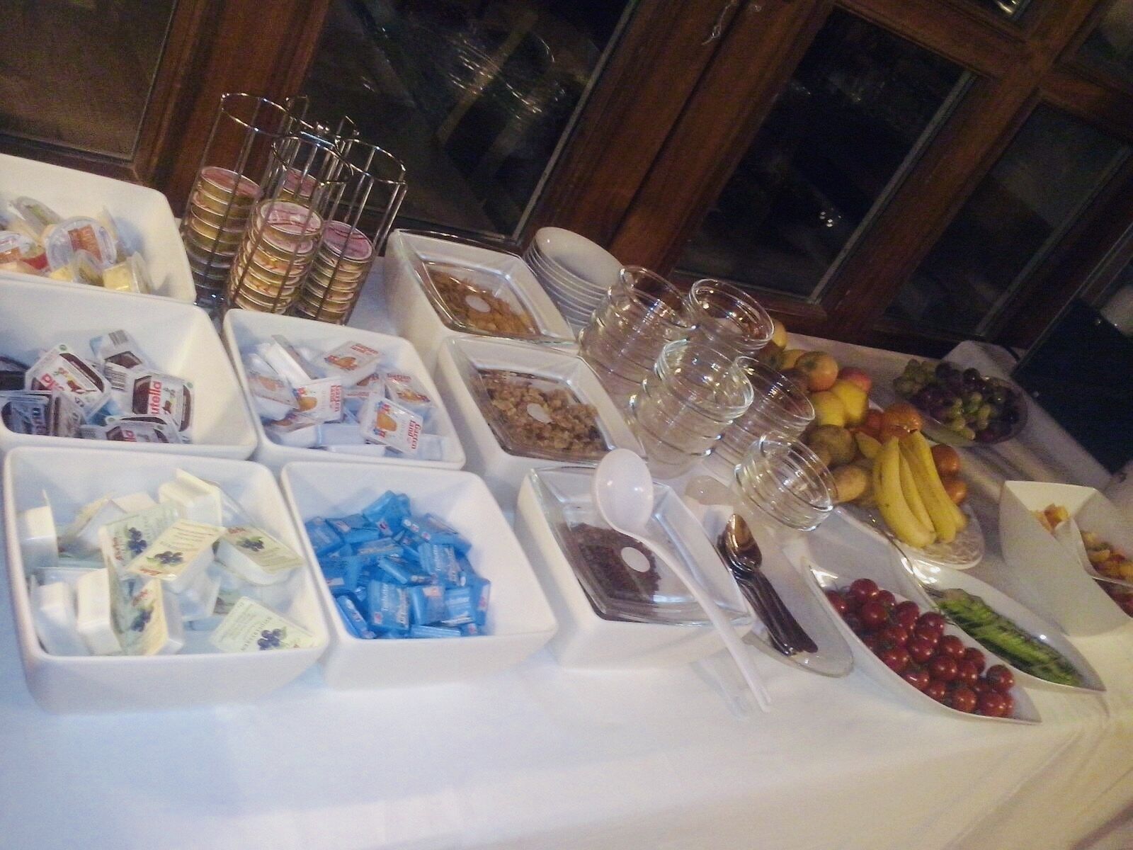 daily buffet breakfast (eur 10 per person)