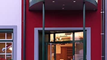 Interior entrance