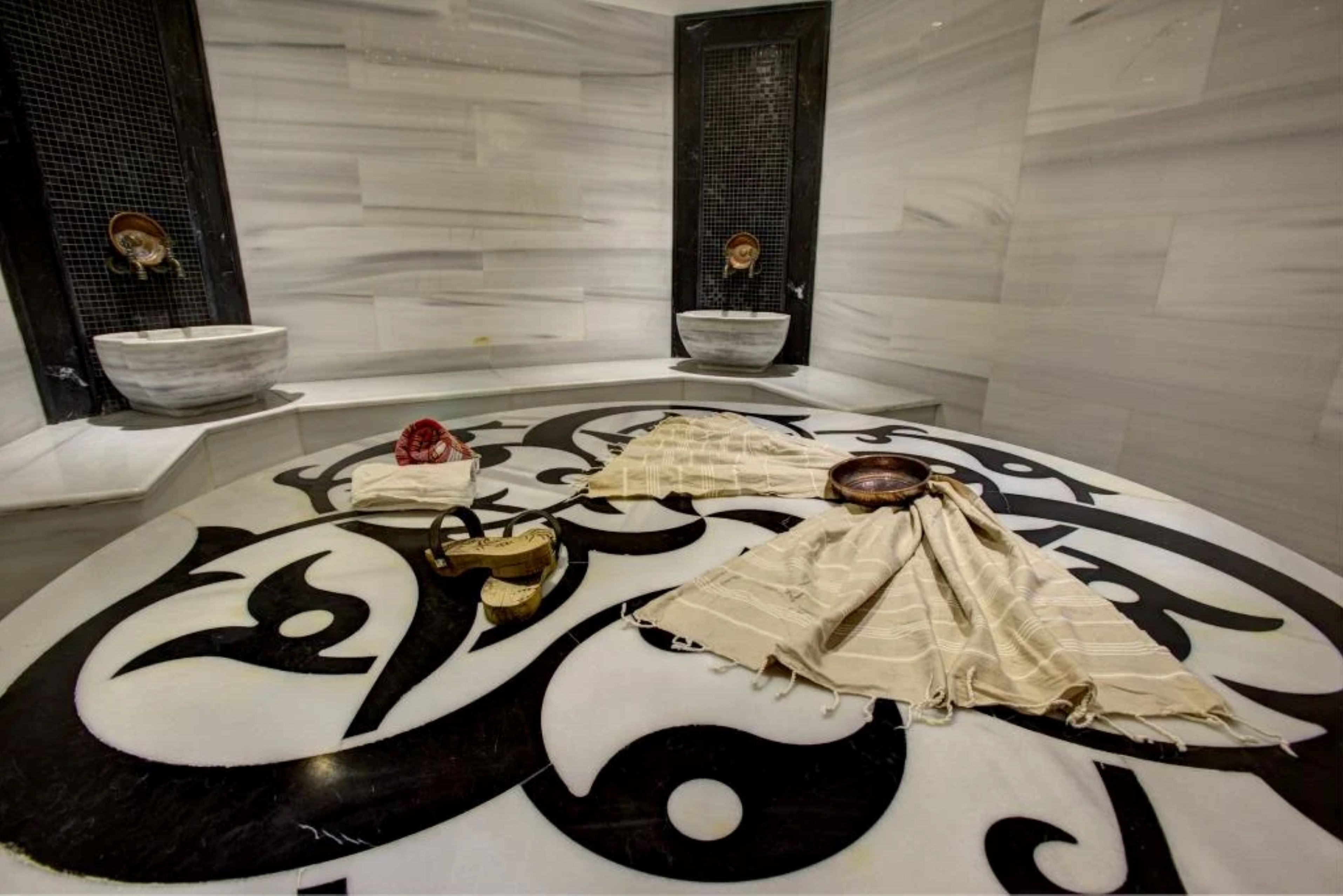 turkish bath/hammam, 2 treatment rooms