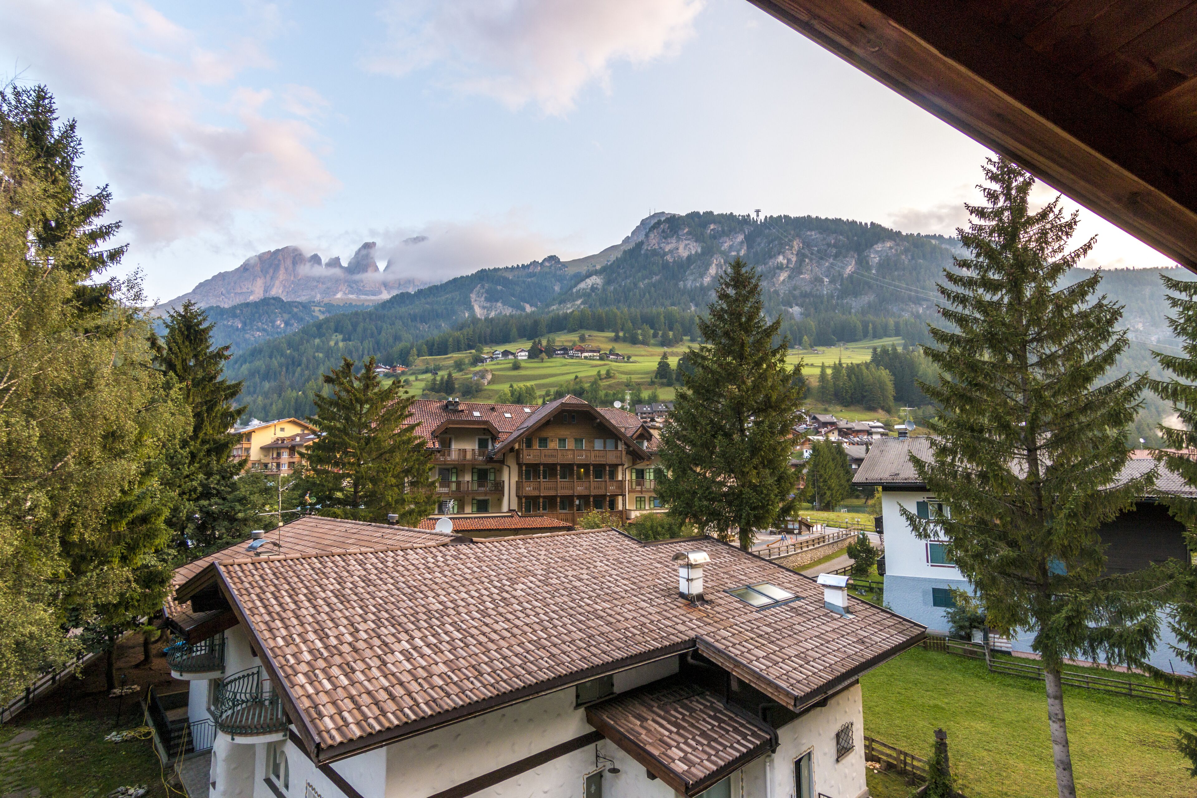 Vista dalla camera