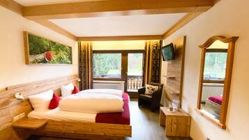 1 habitación y ropa de cama de alta calidad