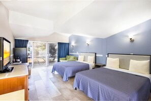 Classic Room with 2 Queen Beds | 1 bedroom, desk, free WiFi, bed sheets