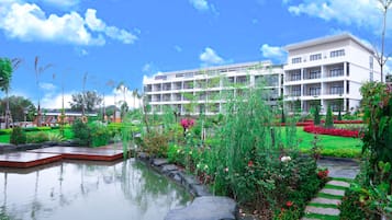 Uitzicht vanuit accommodatie