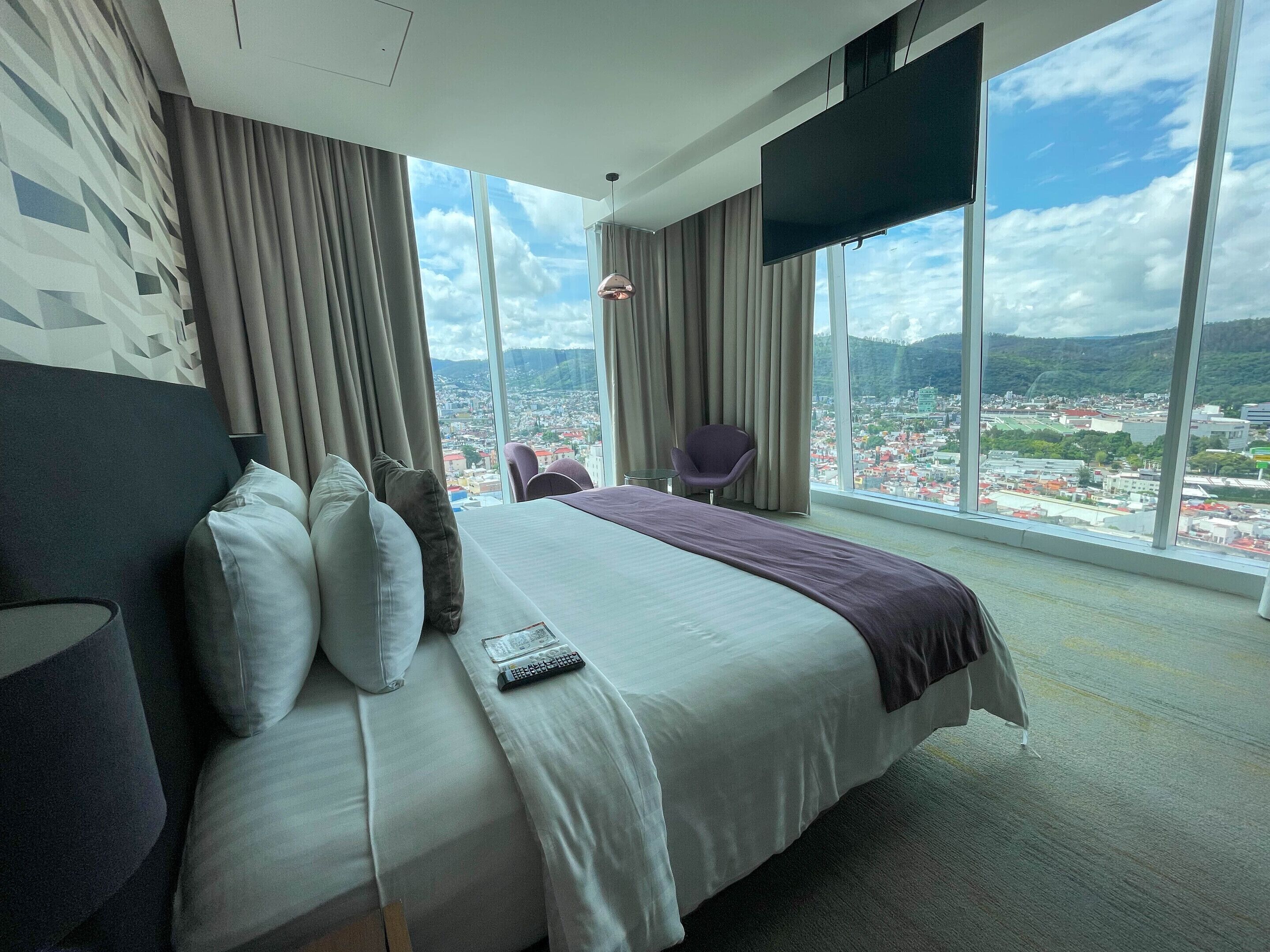 master suite 1 king bed and 2 double bed | view from room