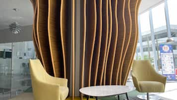 Sala de estar en el lobby