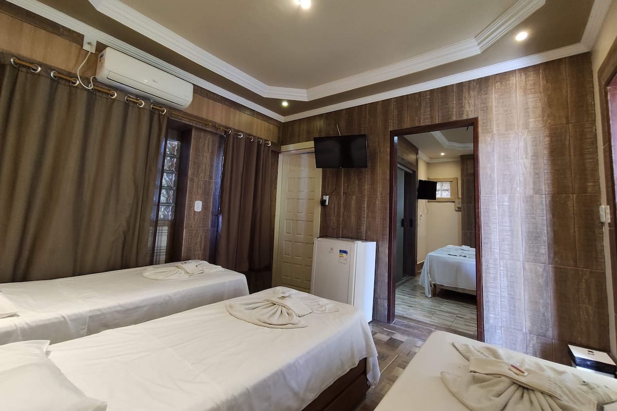 ห้องแฟมิลี่สวีท | มินิบาร์, Wi-Fi ฟรี, ผ้าปูที่นอน