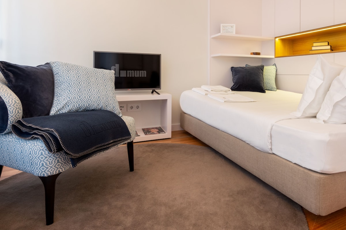 Studio | Premium bedding, minibar, individually decorated, individually furnished