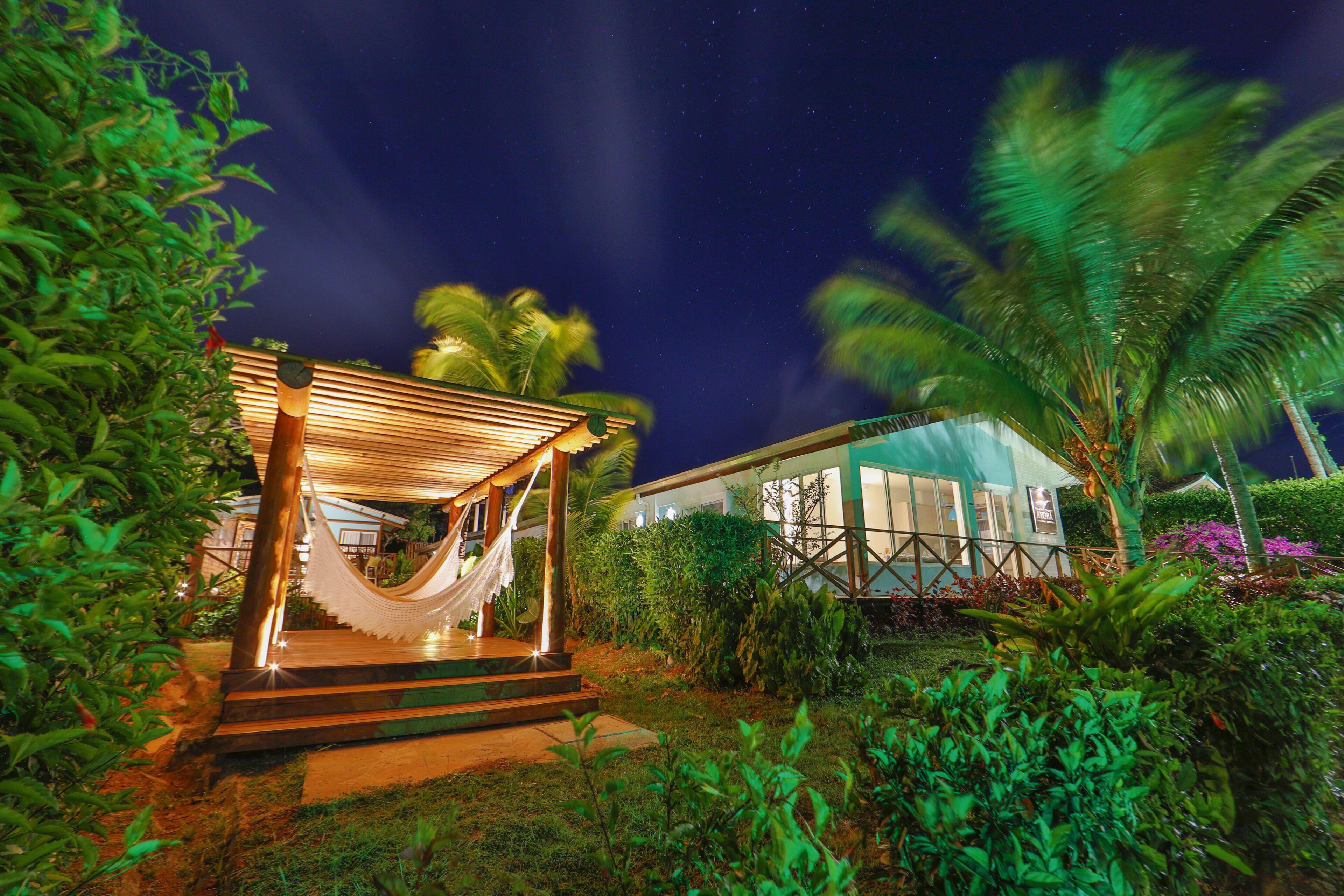 Fassade der Unterkunft