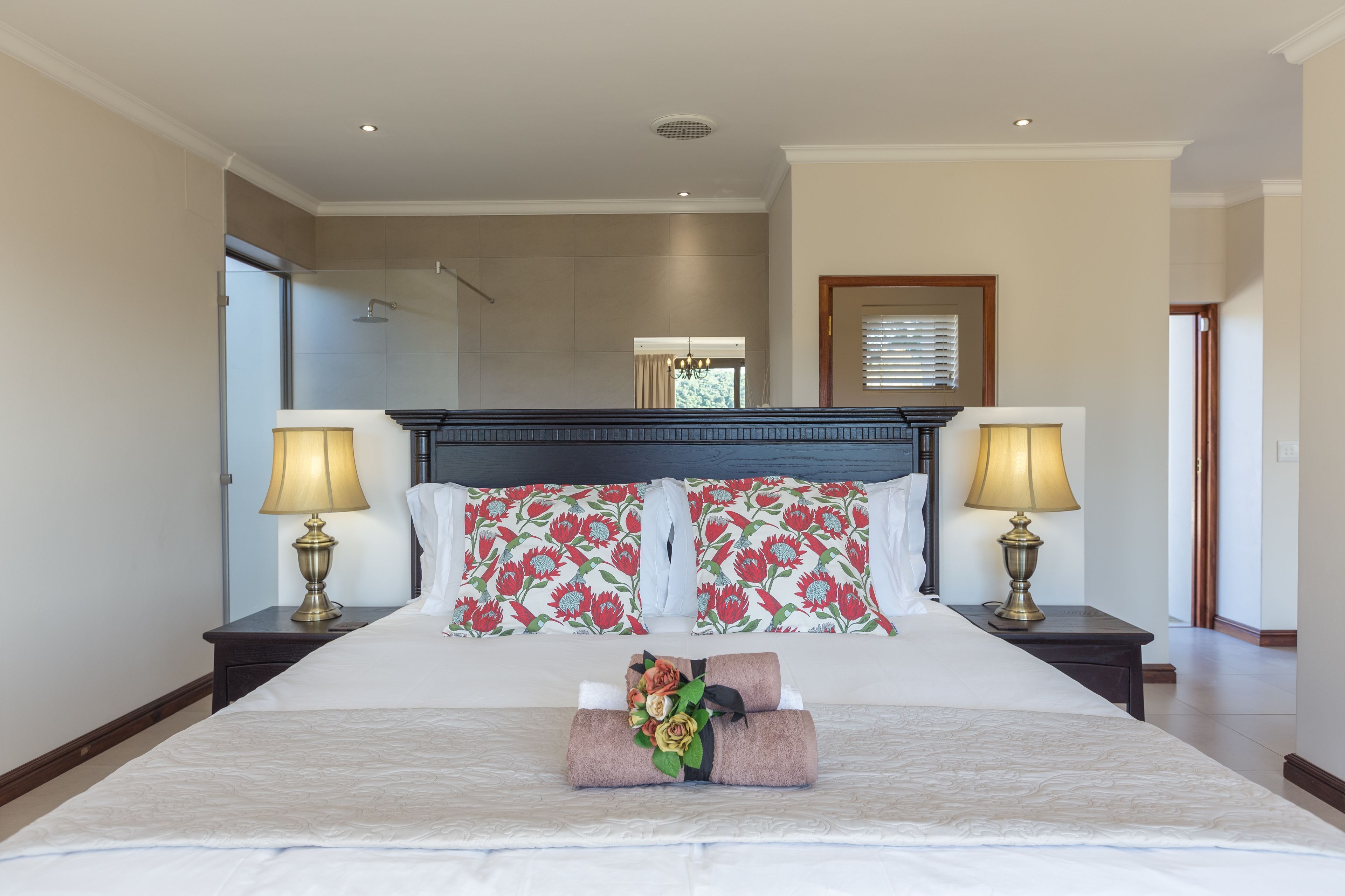 Premium bedding, memory-foam beds, in-room safe, individually decorated