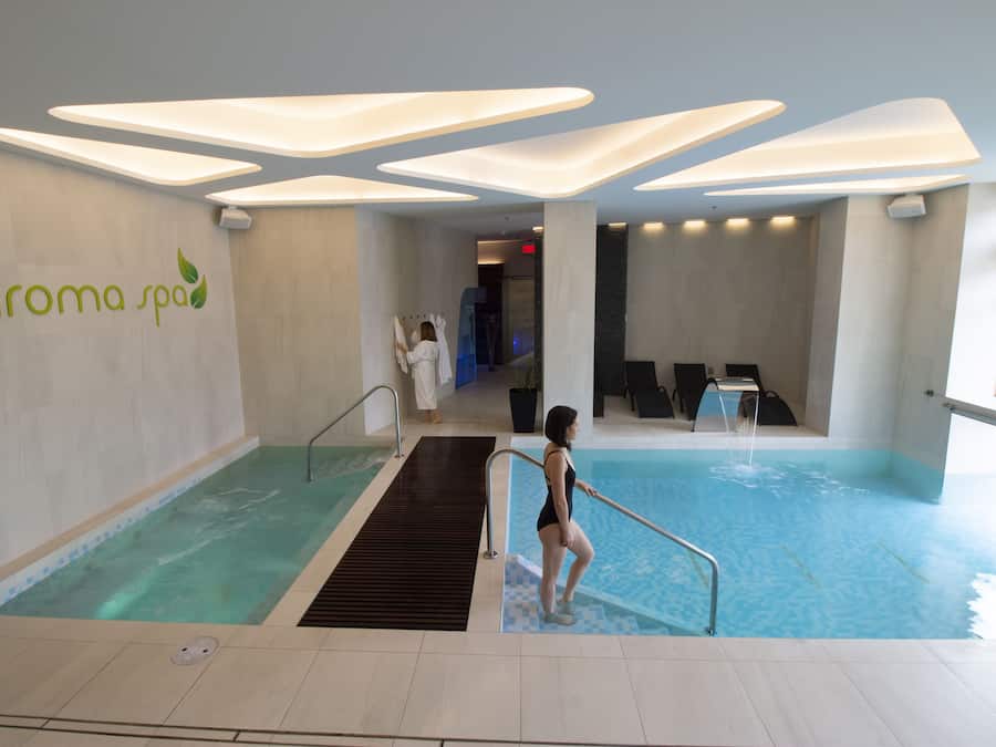 Sauna, hot tub, steam room, Turkish bath, body treatments