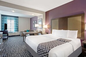 Executive Studio Suite, 1 King Bed, Non Smoking | Pillowtop beds, desk, iron/ironing board, free cribs/infant beds