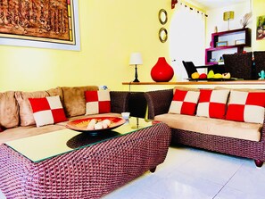 Classic Villa | Living area - Dolce Vita Caribe B&B (Playa del Carmen)