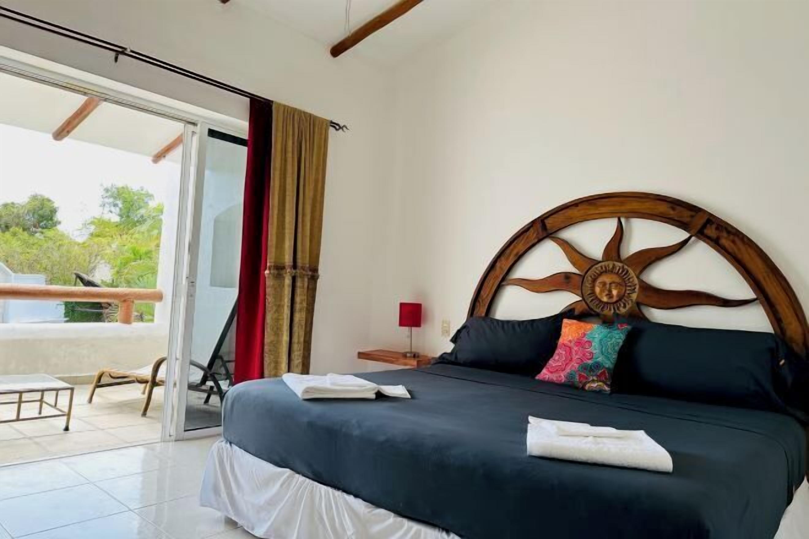 Individually decorated, individually furnished, blackout drapes